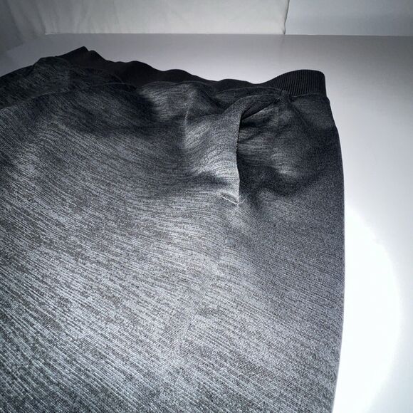 Under Armor Sweatpants Women Medium Gray Wide Leg Athleisure Loungewear Pants - Picture 7 of 11